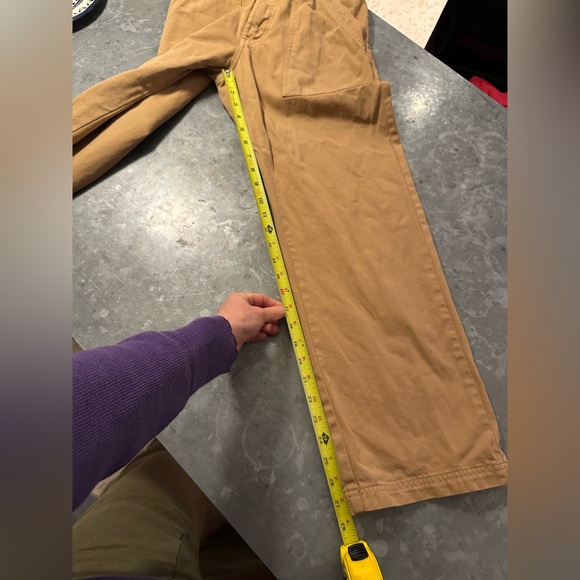 Big Bud Press Work Pants Tan/Khaki Size XS-S - Picture 6 of 6